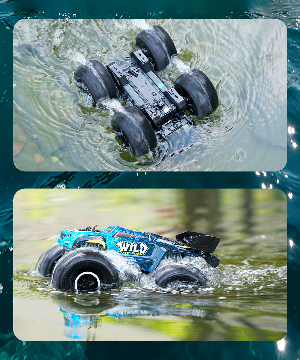 Kids Toys Long Island - Camion monstre amphibie télécommandé 9IMOD RC