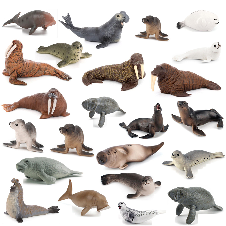 Kids Toys China - Figurines Réalistes d'Animaux Marins (Dugong, Manatee,