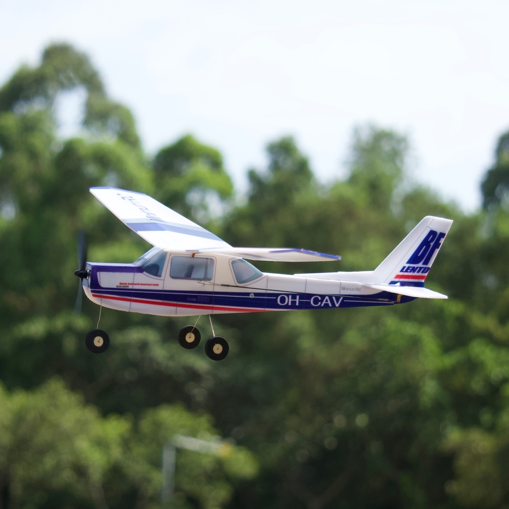 Kids Toys Vehicle - MinimumRC-Kit d'avion CessnaElement bleu pour enfants,
