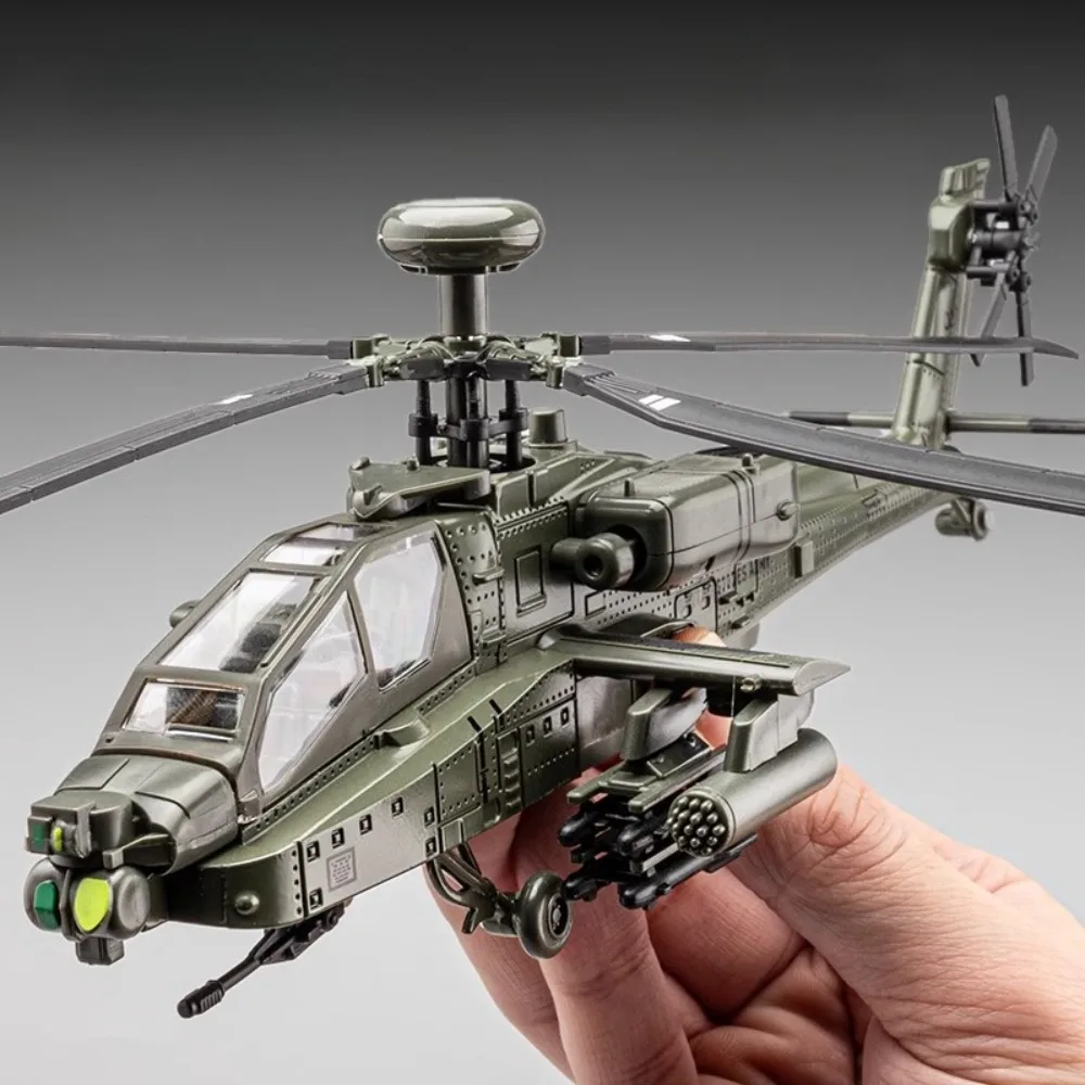 Kids Toys Vehicle - Modèle d'avion AH-64 échelle 1:32, voiture