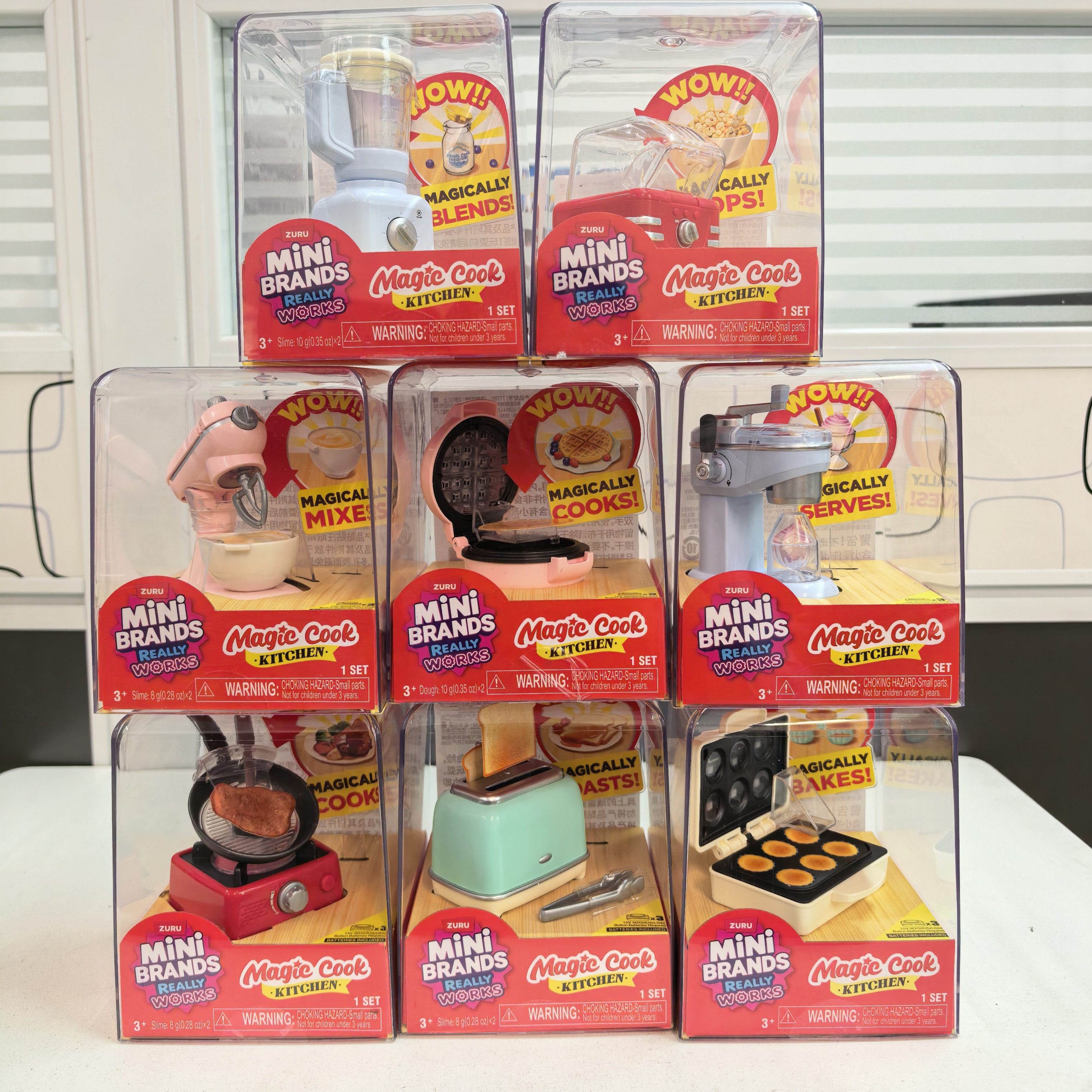Play Kitchen Set - ZURU Mini Brands Magic Cook Kitchen