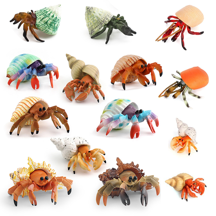 Kids Toys China - Figurine réaliste de crabe ermite, modèle
