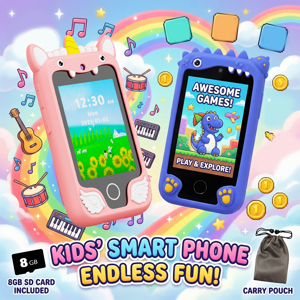 Kids Toys Smartphone - Téléphone intelligent musical pour enfants, jouets