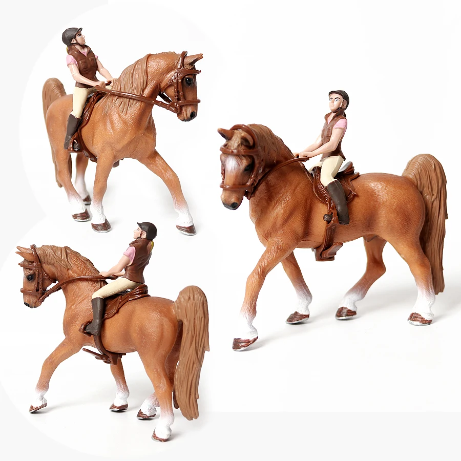 Kids Toys Reviews - Chevaux jouets, ensemble de jeu équestre,