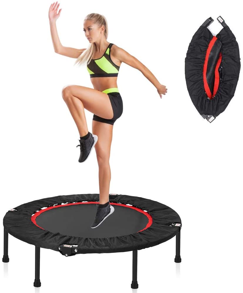Trampoline Mini Indoor - Mini trampoline pliable 40 pouces avec