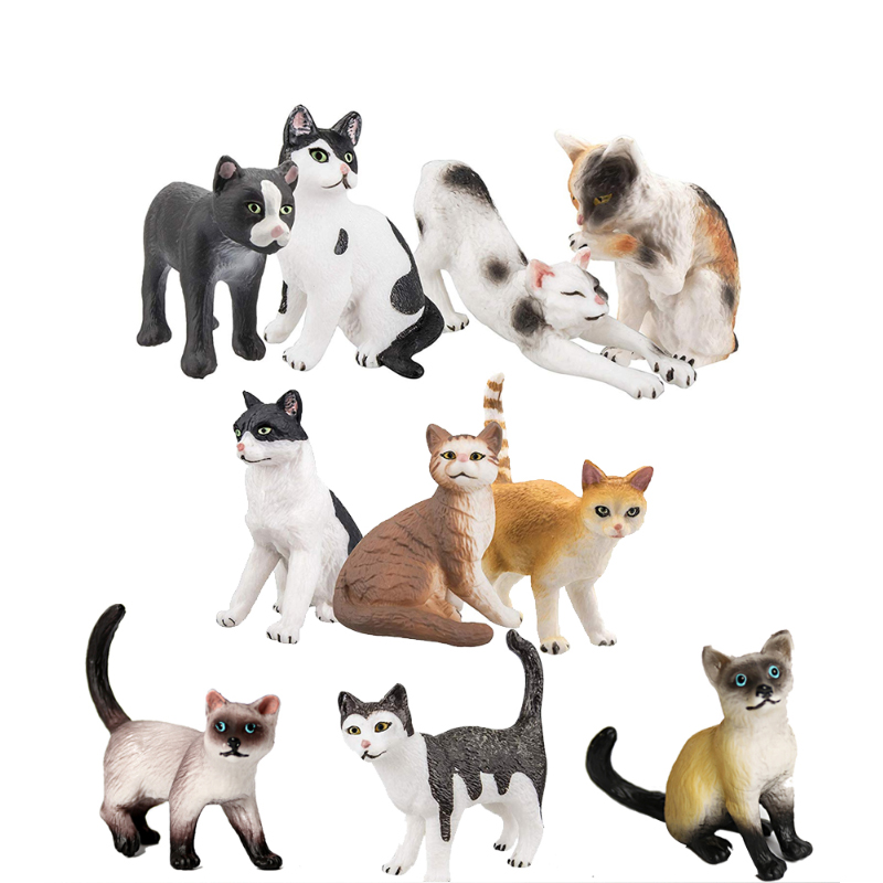 Kids Toys Reviews - Jouets modèles de chats, animaux de