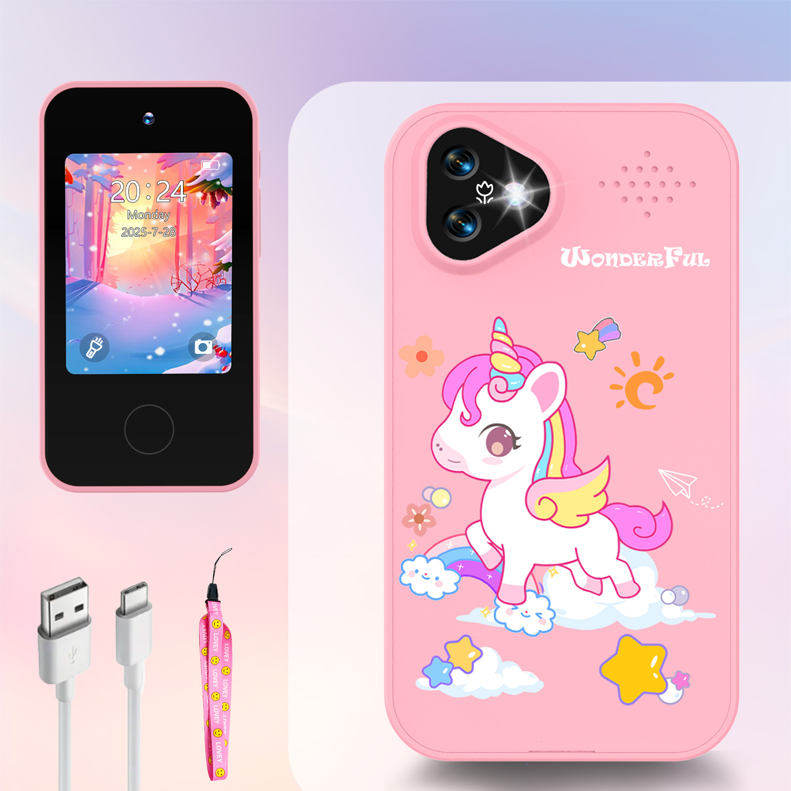 Kids Toys Smartphone - Jouets pour enfants, appareil photo intelligent