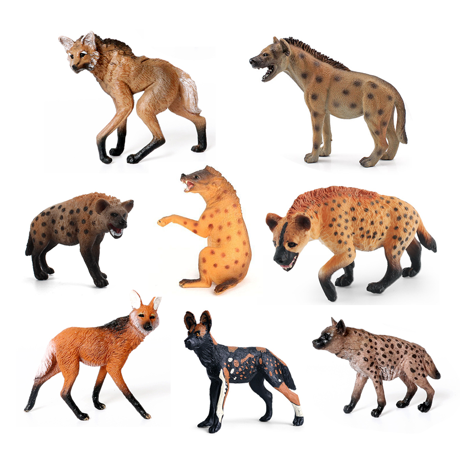 Kids Toys China - Hyène de faune en plastique réaliste,