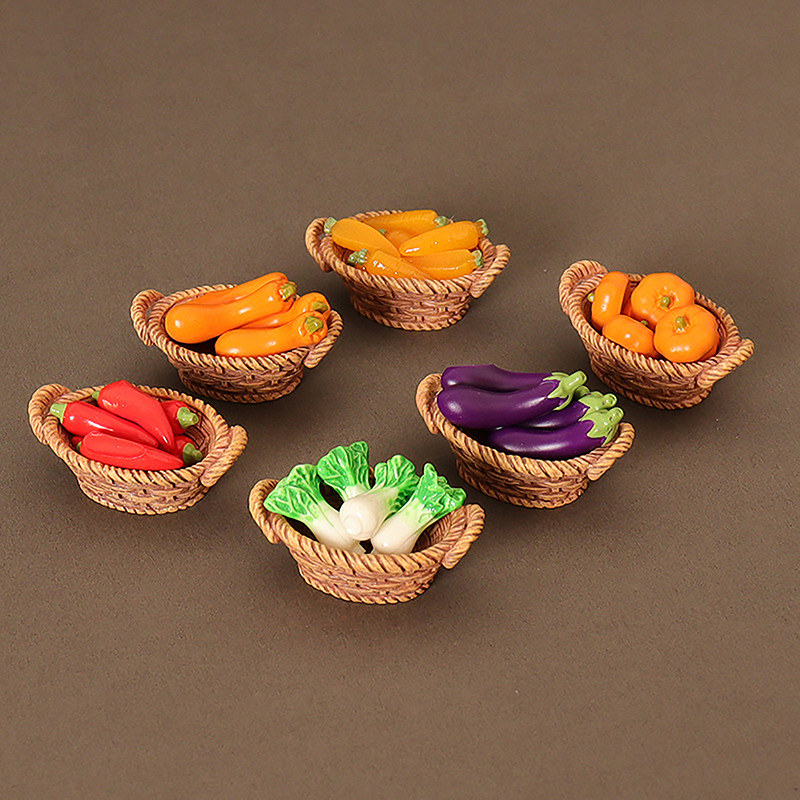 Play Kitchen Set - Ensemble de paniers de légumes de