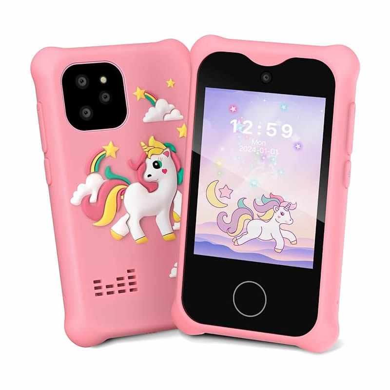 Kids Toys Smartphone - Appareil photo numérique pour enfants, téléphone