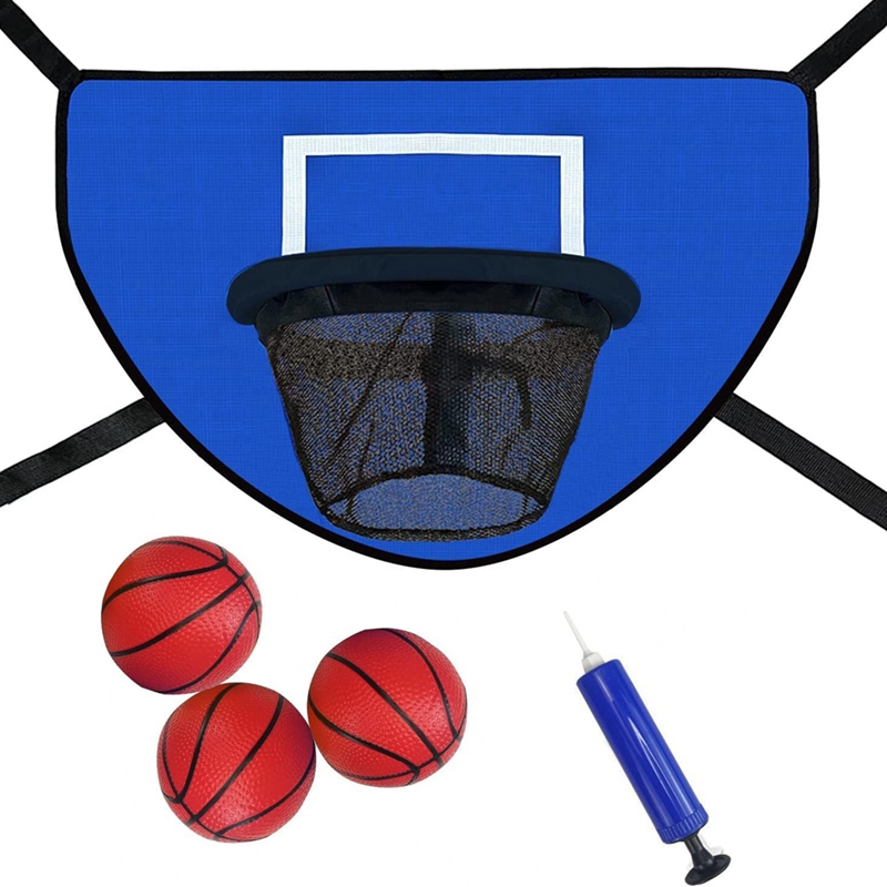Trampoline Mini Indoor - Tramimmersion Basketball Hoop Kit avec Pompe