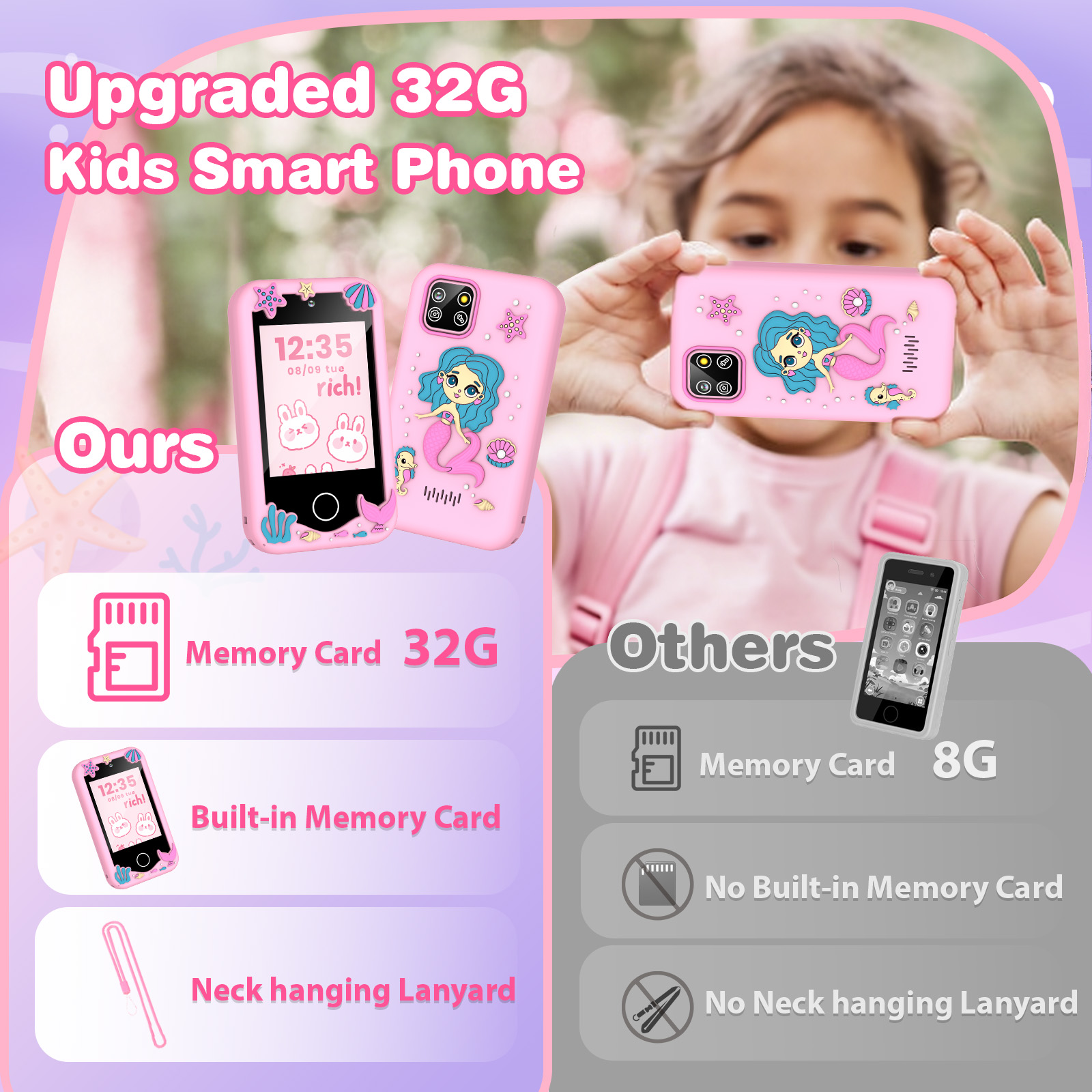 M SANMERSEN Téléphone intellig - Kids Toys Smartphone avis et prix