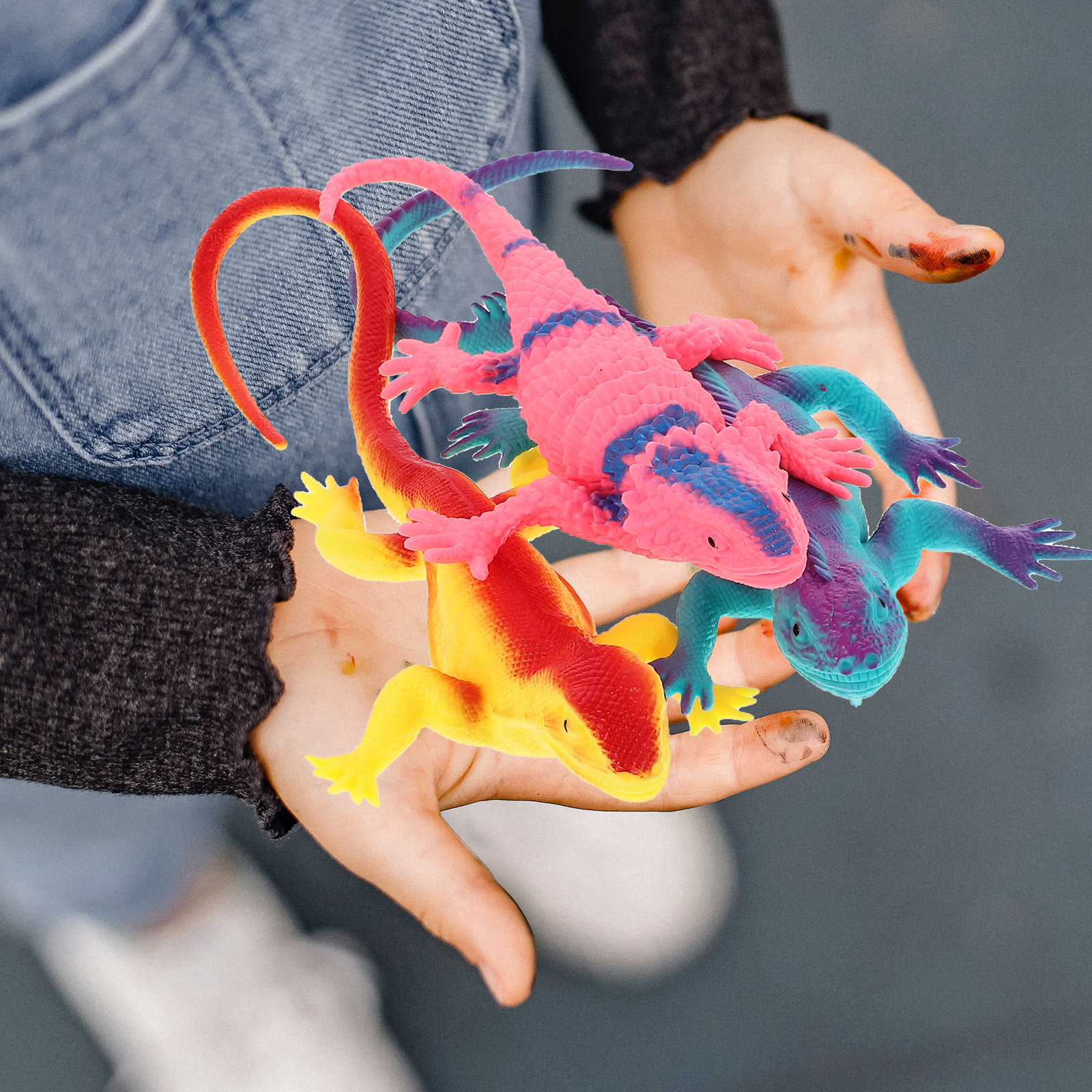Modèle de lézard artificiel, a - Kids Toys Vehicle avis et prix