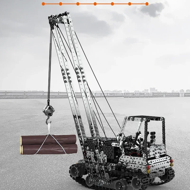 Grue RC en métal à monter soi- - Kids Toys Vehicle avis et prix