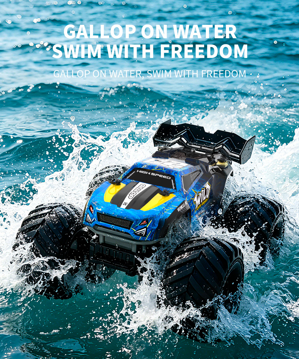 Camion monstre amphibie téléco - Kids Toys Long Island avis et prix