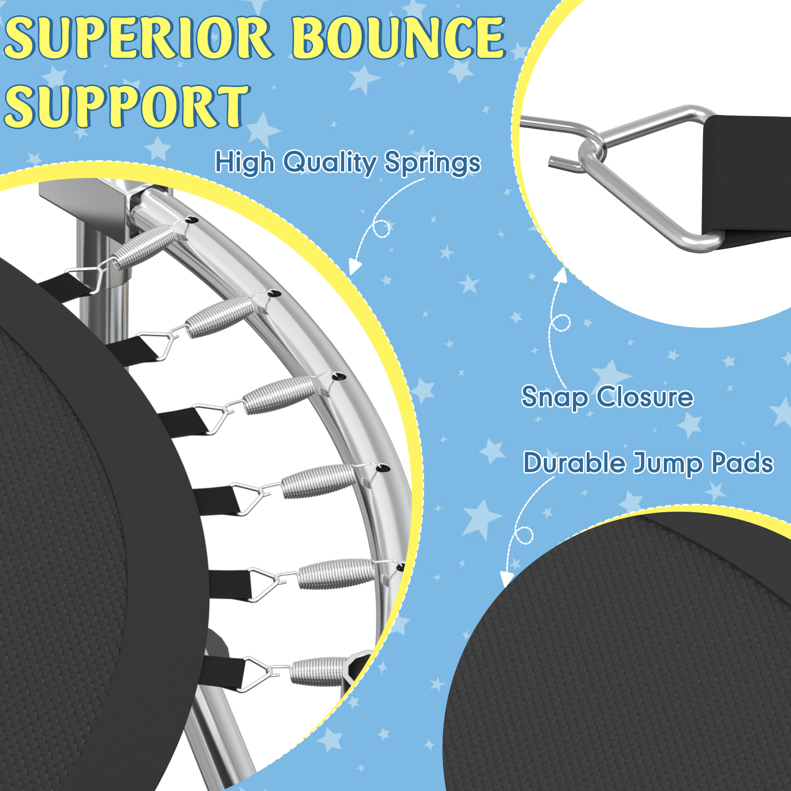 Trampoline pour tout-petits 8- - Trampoline Mini Indoor avis et prix