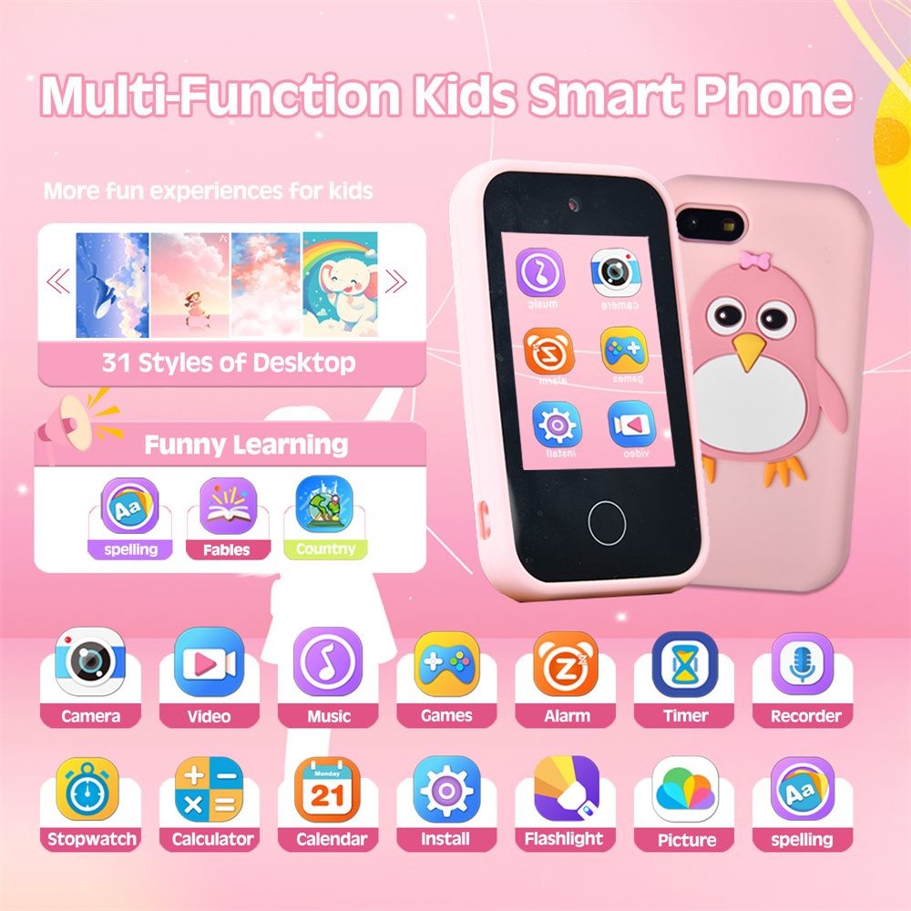 Téléphone intelligent éducatif - Kids Toys Smartphone avis et prix