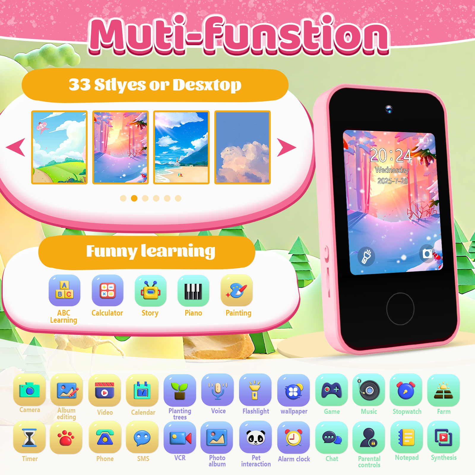 Jouets pour enfants, appareil  - Kids Toys Smartphone avis et prix