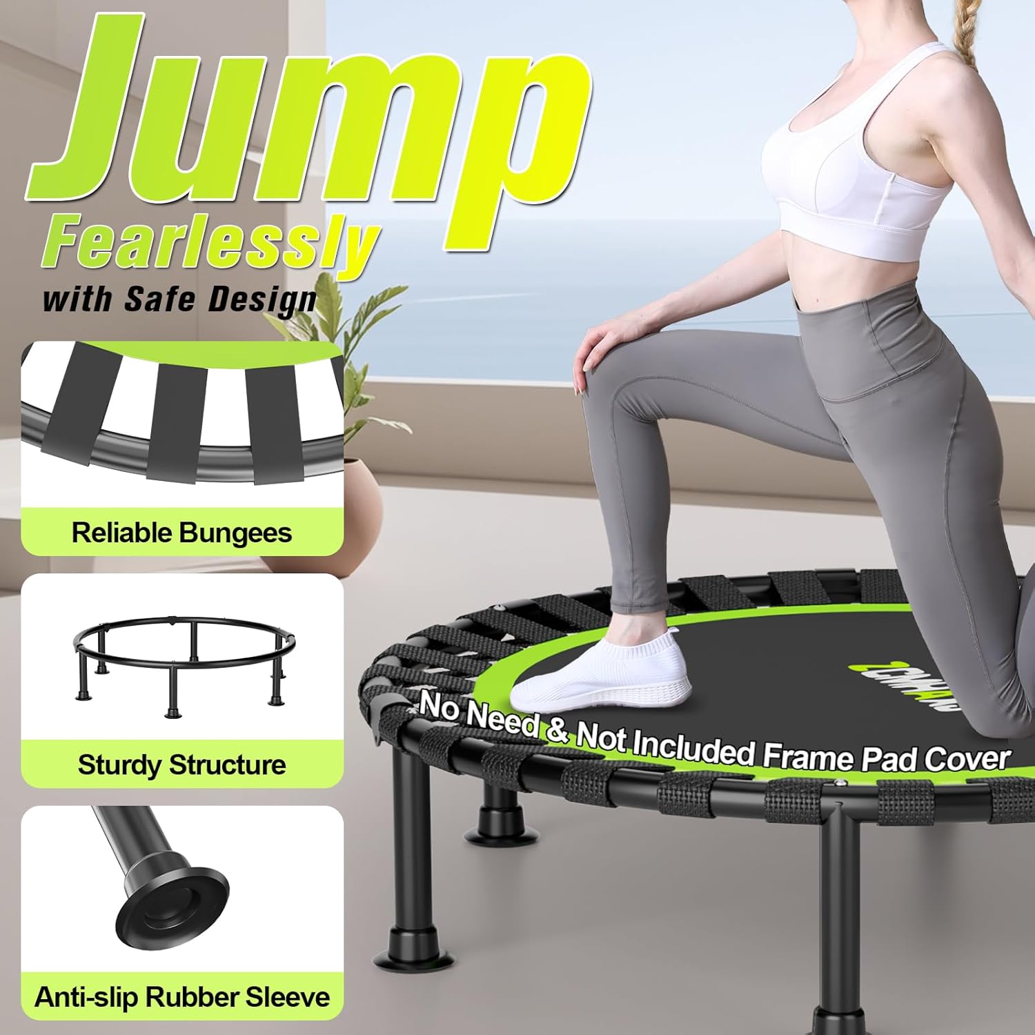Mini trampoline pliable 40 pou - Trampoline Mini Indoor avis et prix