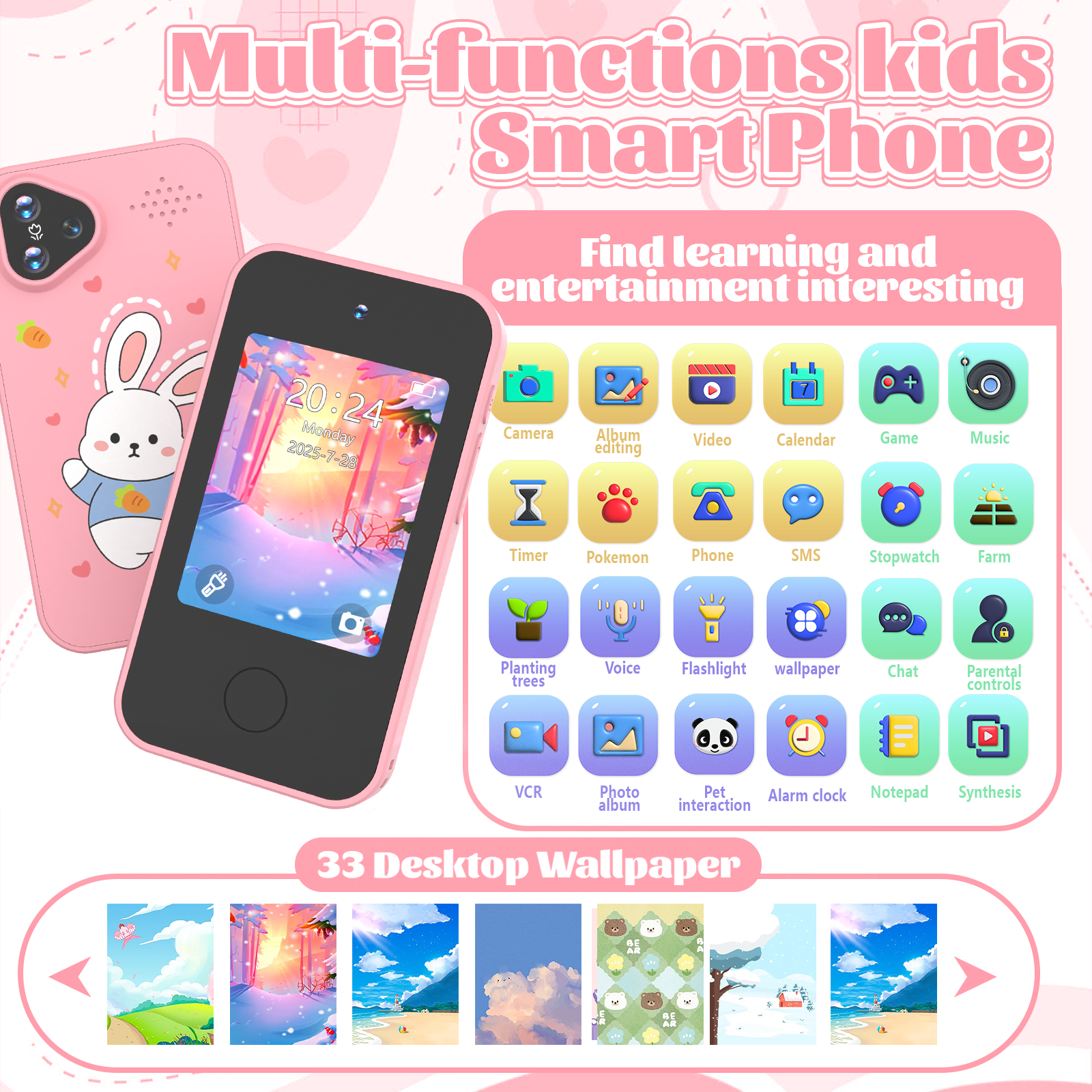 Jouet téléphone intelligent po - Kids Toys Smartphone avis et prix